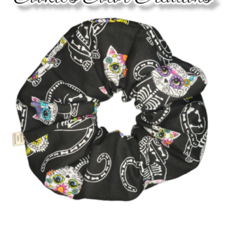 Halloween Sugar Skull Cats