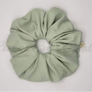 Mint Knit Scrunchie